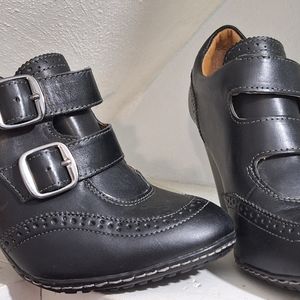 Eüro Soft Sadira black ankle booties